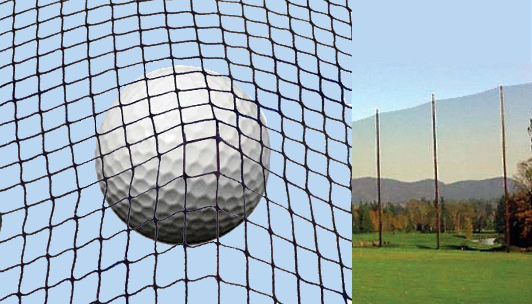 GORILLA Golf Ball Barrier Netting