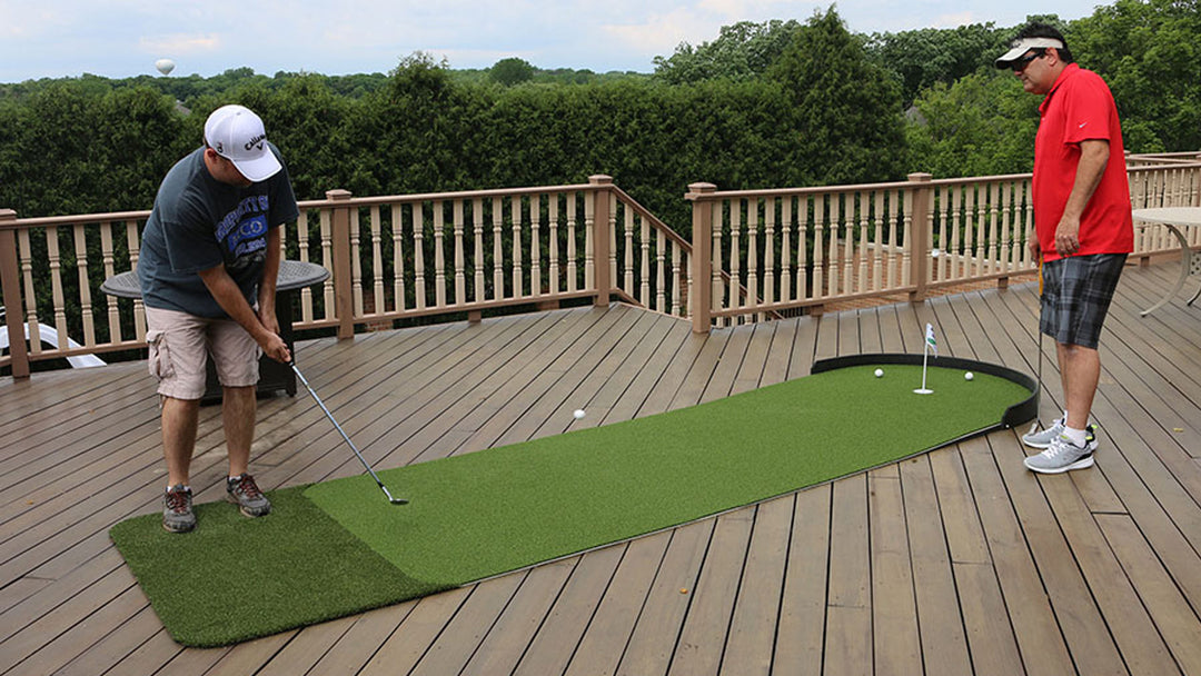 Big Moss Commander Patio Series Putting Green 3ft x 15ft 1 Cup Putting Greens