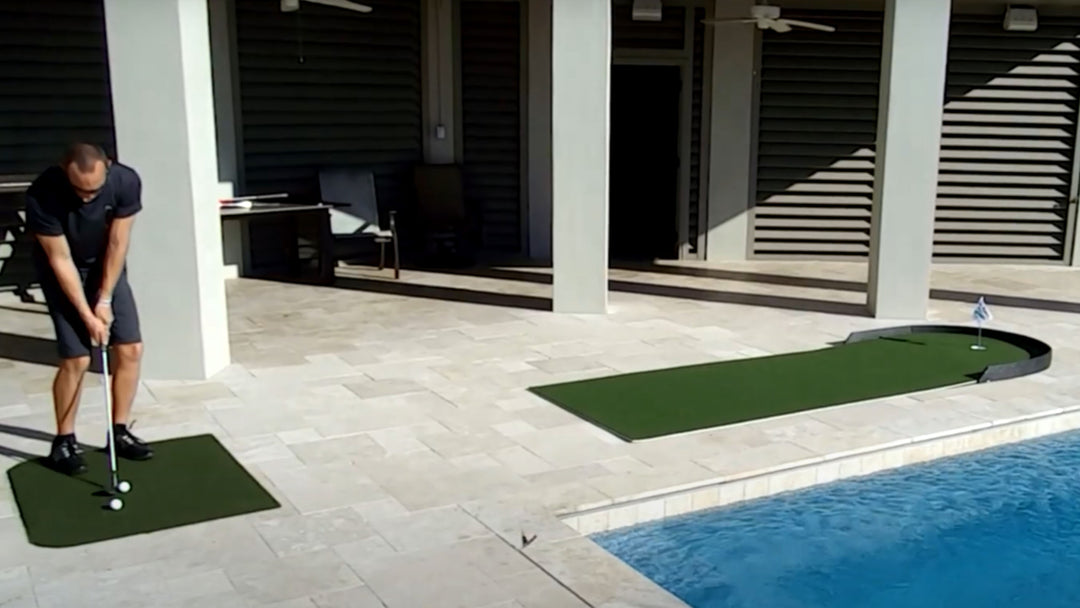 Big Moss Commander Patio Series Putting Green 4ft x 15ft 1 Cup Putting Greens