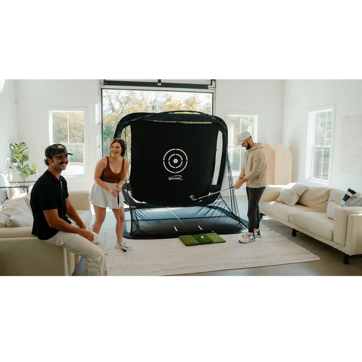 Spornia Golf Net - great for golf practice and fun for whole family