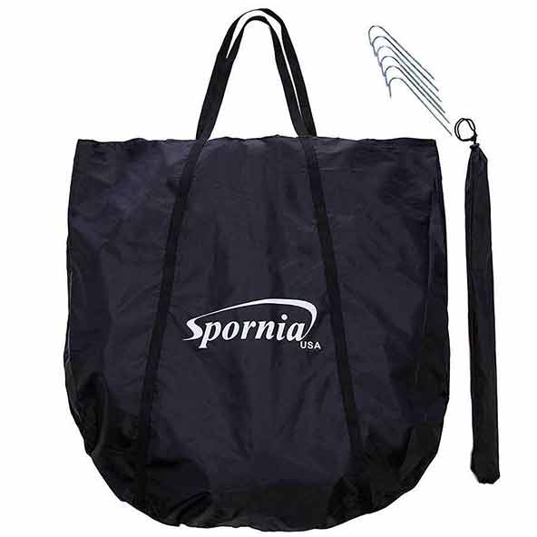 Spornia Golf Hitting Net Carry Bag and Accessories