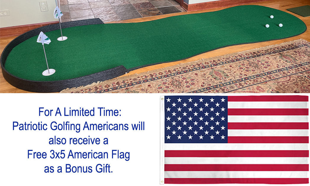 Big Moss Augusta Putting Green With Bonus Gift