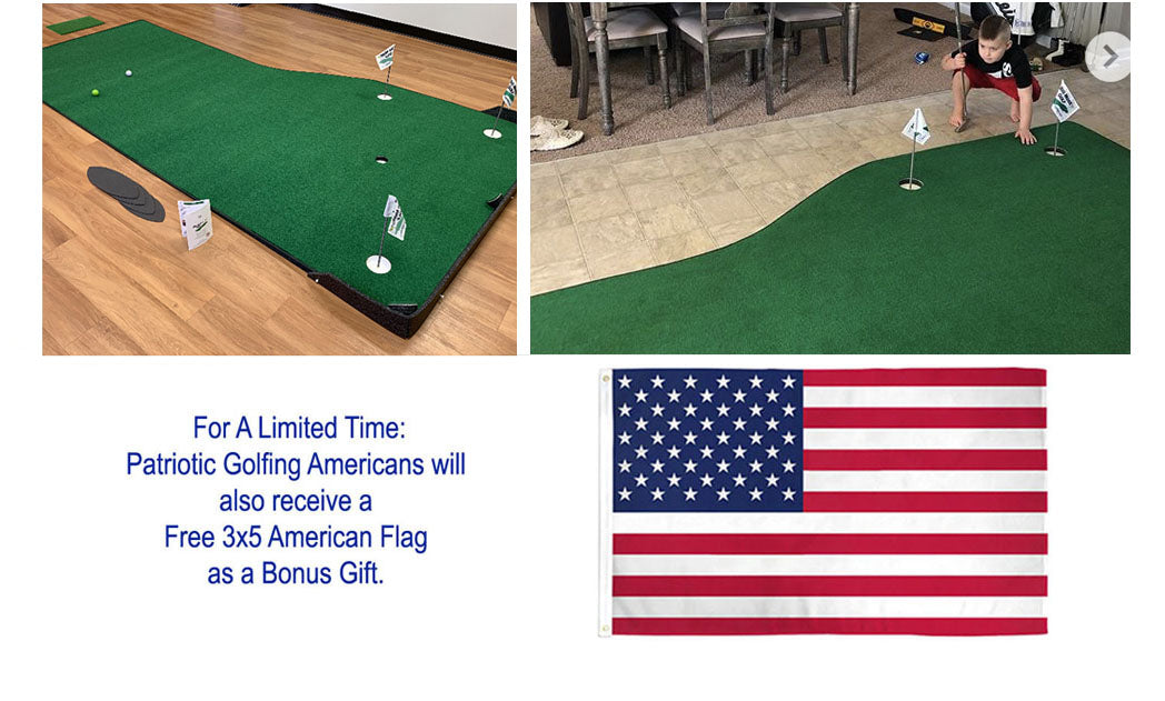 Big Moss Country Club Putting Green with Bonus Gift