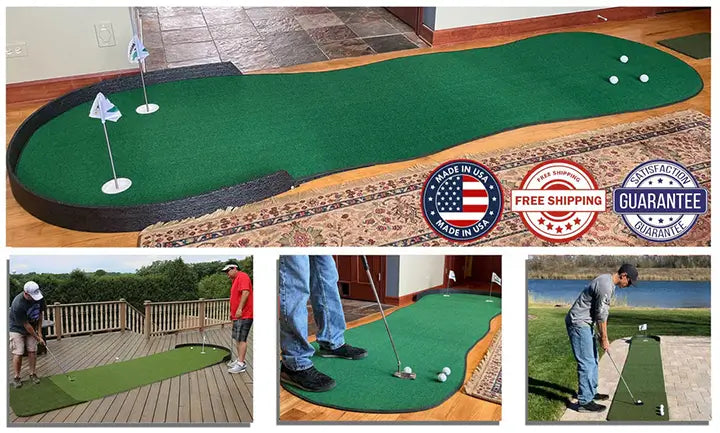 Big Moss Putting Greens - The highest quality putting greens - all styles - all sizes - Free Shipping
