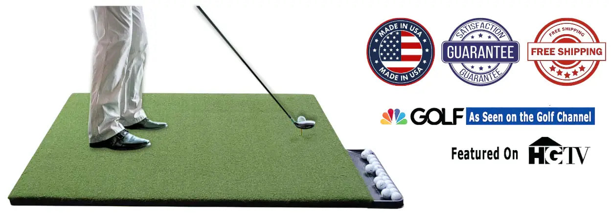 Dura-Star Golf Mats are 100% made in the USA. Premium Golf Practice Mats at factory direct prices and always Free Shipping! Satisfaction Guaranteed