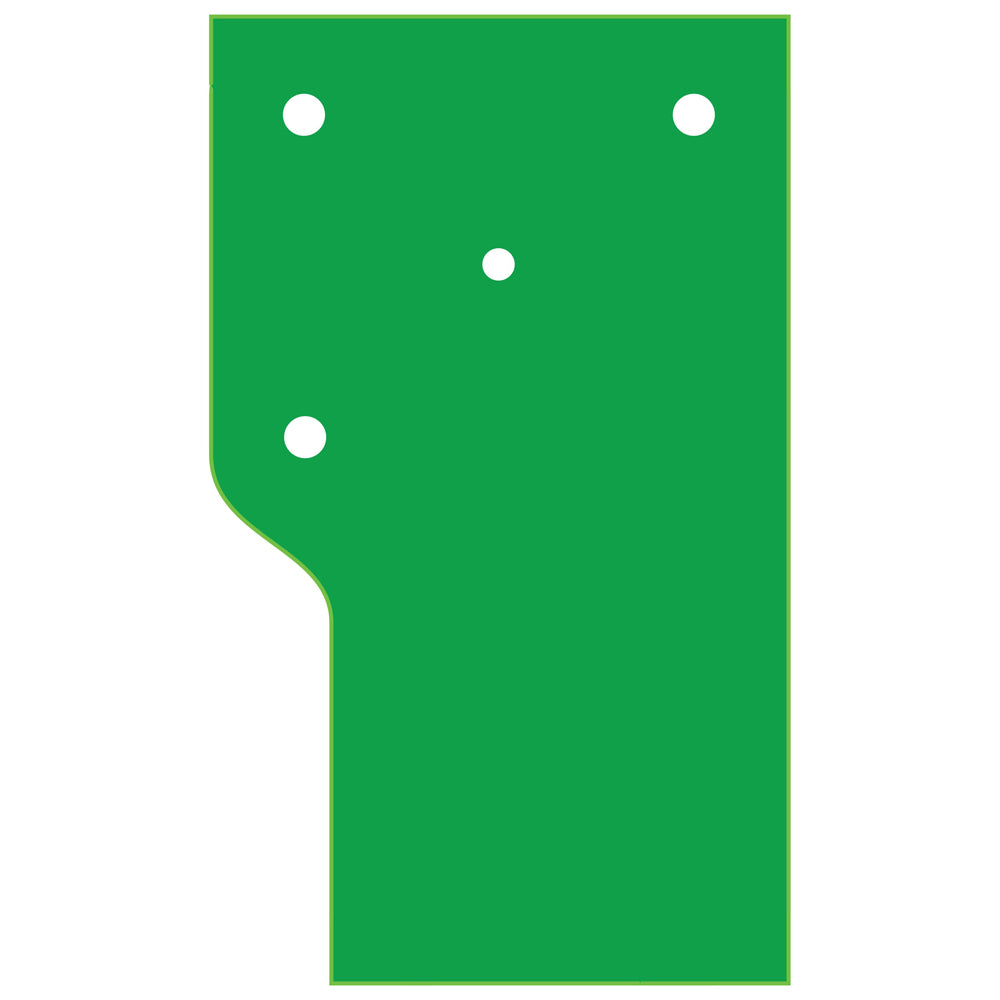 Big Moss Country Club Putting Green Shape