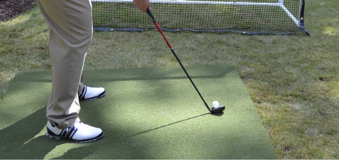 Golf Tip:  Using Golf Mats & Nets to Practice Fairway Shots