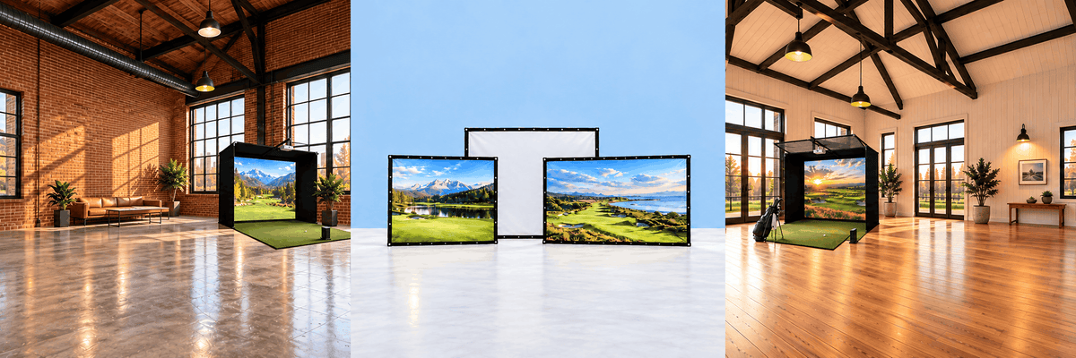 Golf Simulator Screens & Golf Impact Screens