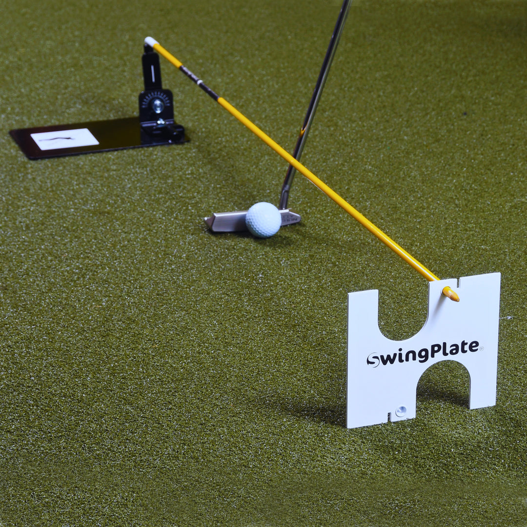 The Swing Plate Base. Full Swing Golf Training Aid Full Swing Aids Swing Plate w/ Putting Gate