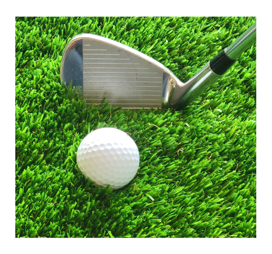 Tri-Turf Golf Practice Mat – Practice Tee, Fairway & Rough Lies at Home