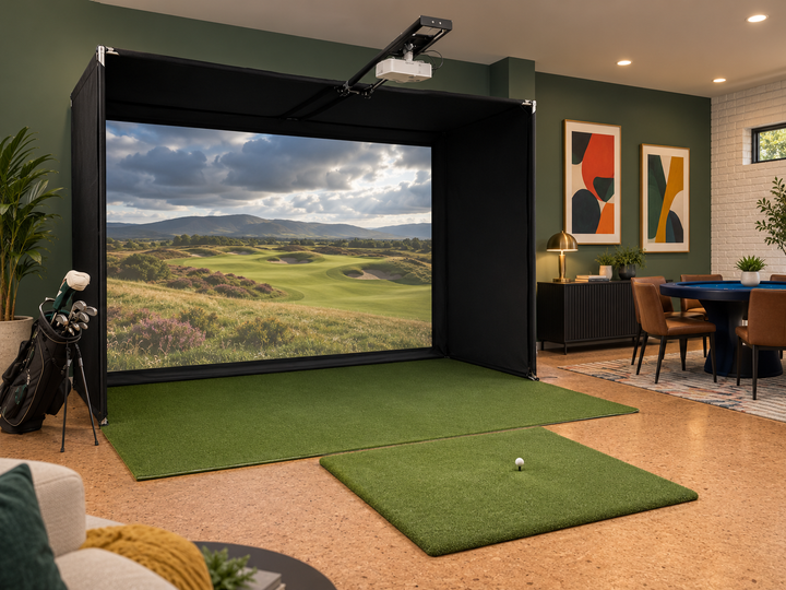 8x10x5 Americas Choice Golf Simulator Enclosure