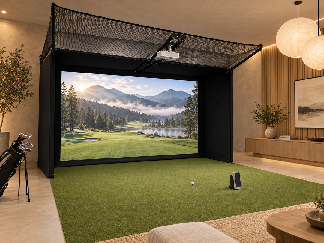 8x10x6 America's SafetyMax Golf Simulator Enclosures