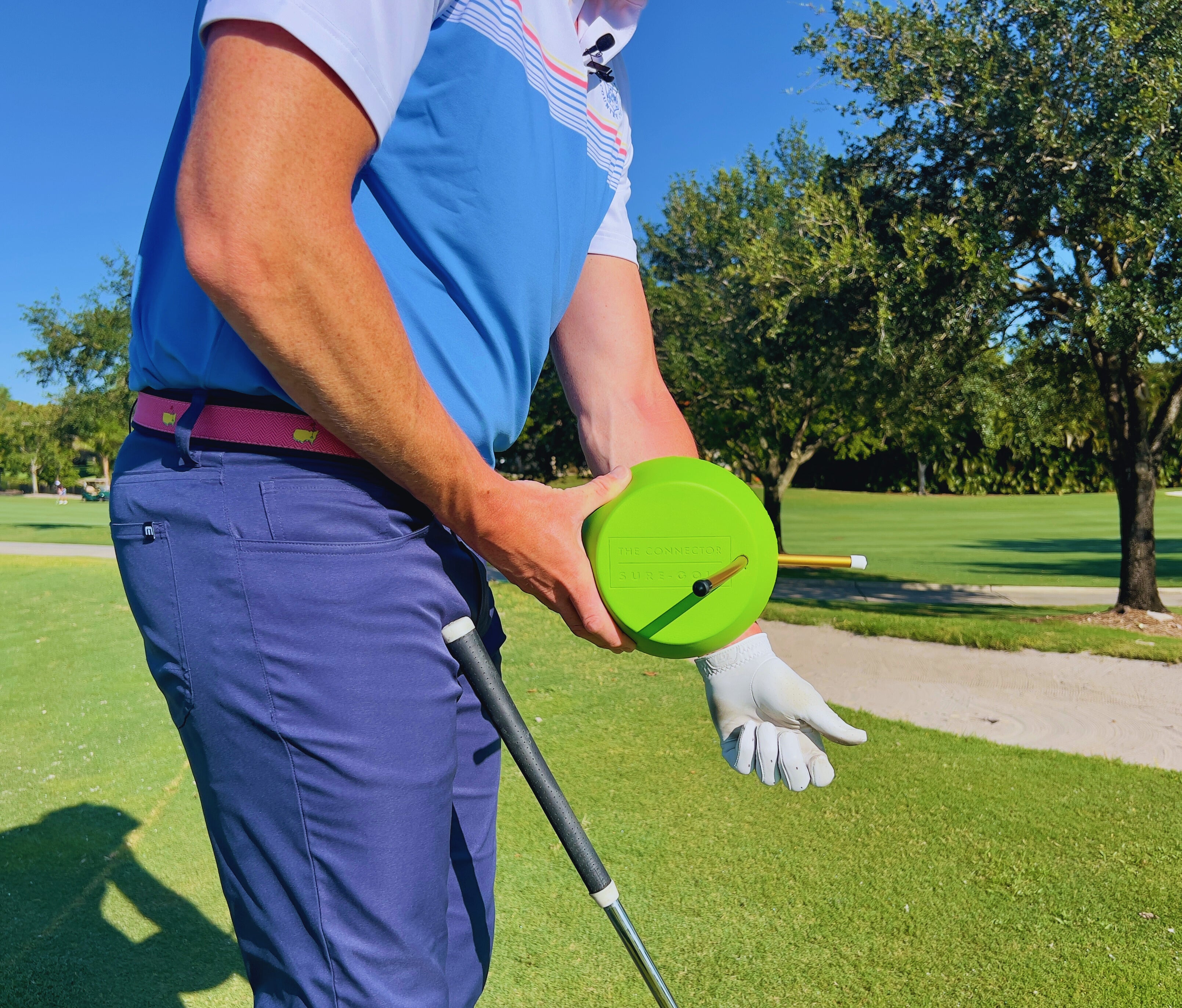 The Connector. Short Game & Full Swing Golf Training Aid