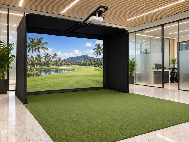 9x12x5 America's Choice Golf Simulator Enclosure