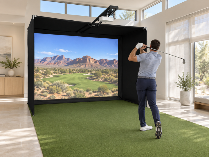 9x16x5 Americas Choice Golf Simulator Enclosure