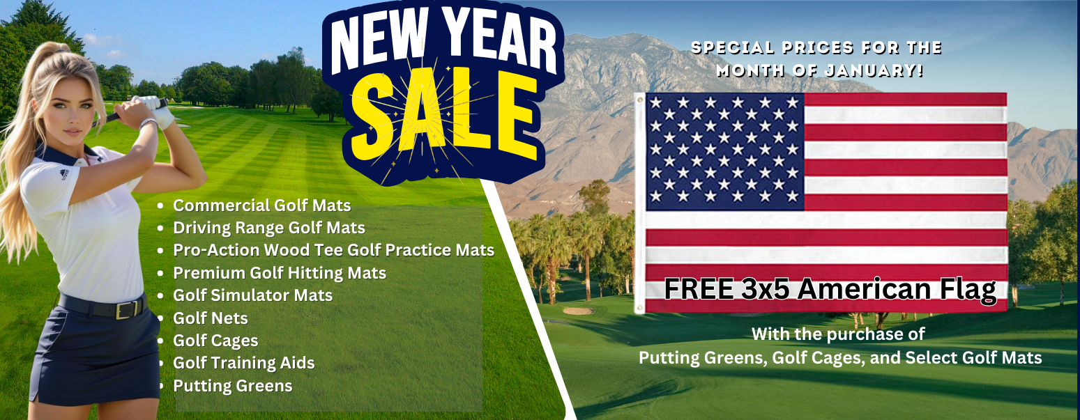 America's Golf Mats New Year Sale!