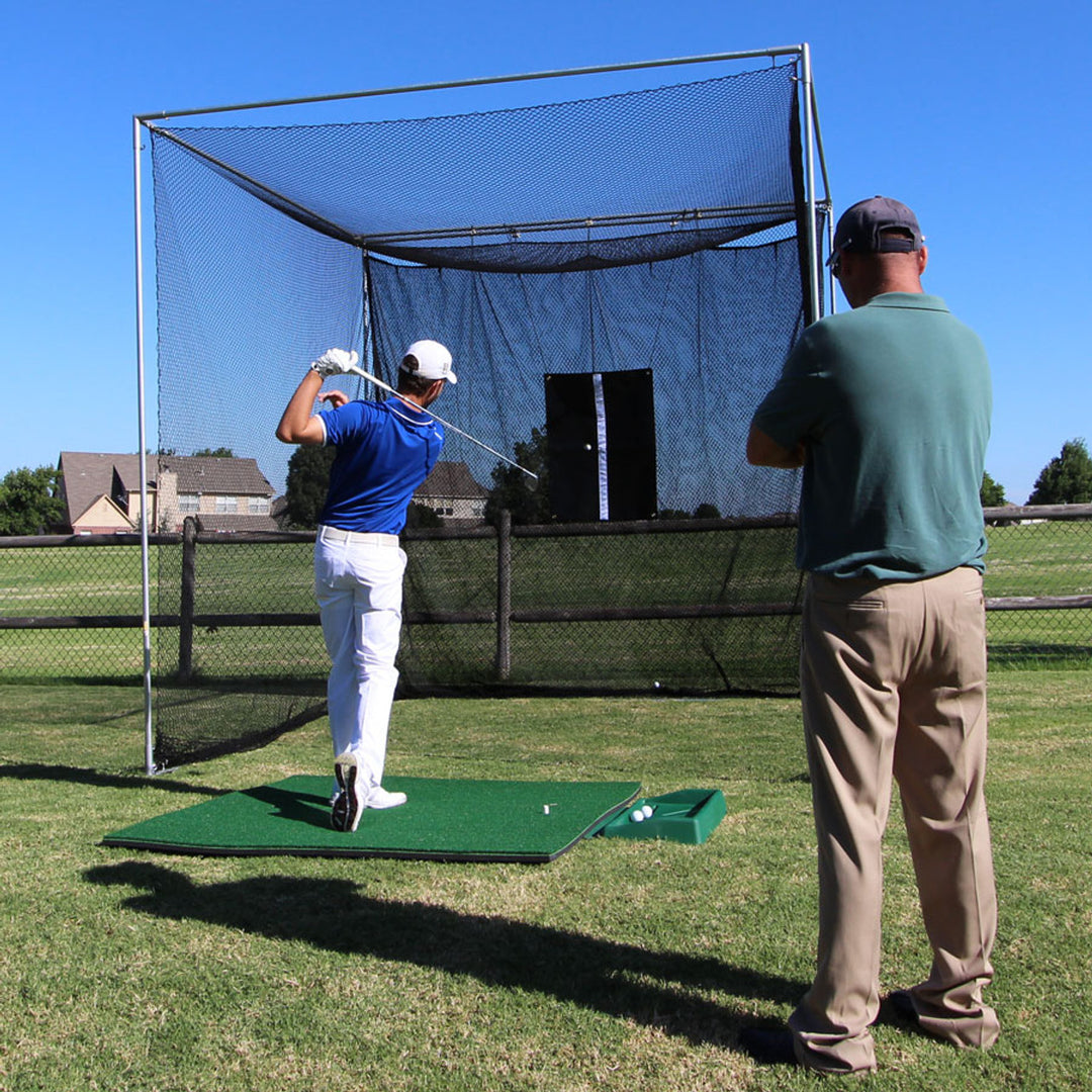 America's High Velocity Golf Cage Kit - Golf Net 10 x 10 x 10 Golf Nets and Cages