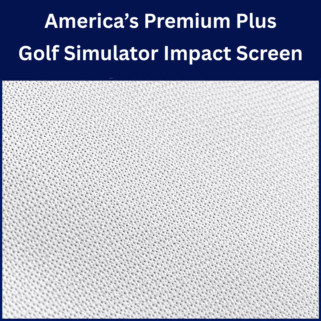 America's Premium Plus Golf Simulator Impact Screen