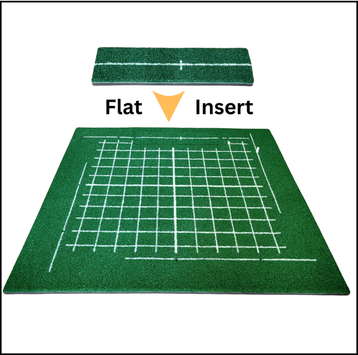 Golf Teaching Mat – Full Swing Golf Training Aid for Better Ball Striking