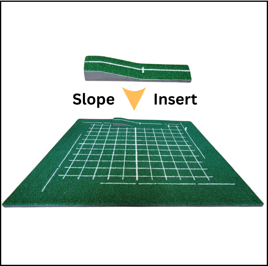 Golf Teaching Mat – Full Swing Golf Training Aid for Better Ball Striking