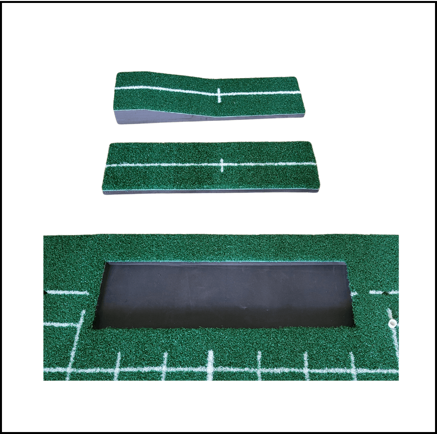 Golf Teaching Mat – Full Swing Golf Training Aid for Better Ball Striking