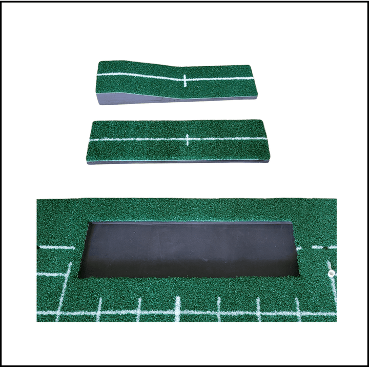 Golf Teaching Mat – Full Swing Golf Training Aid for Better Ball Striking