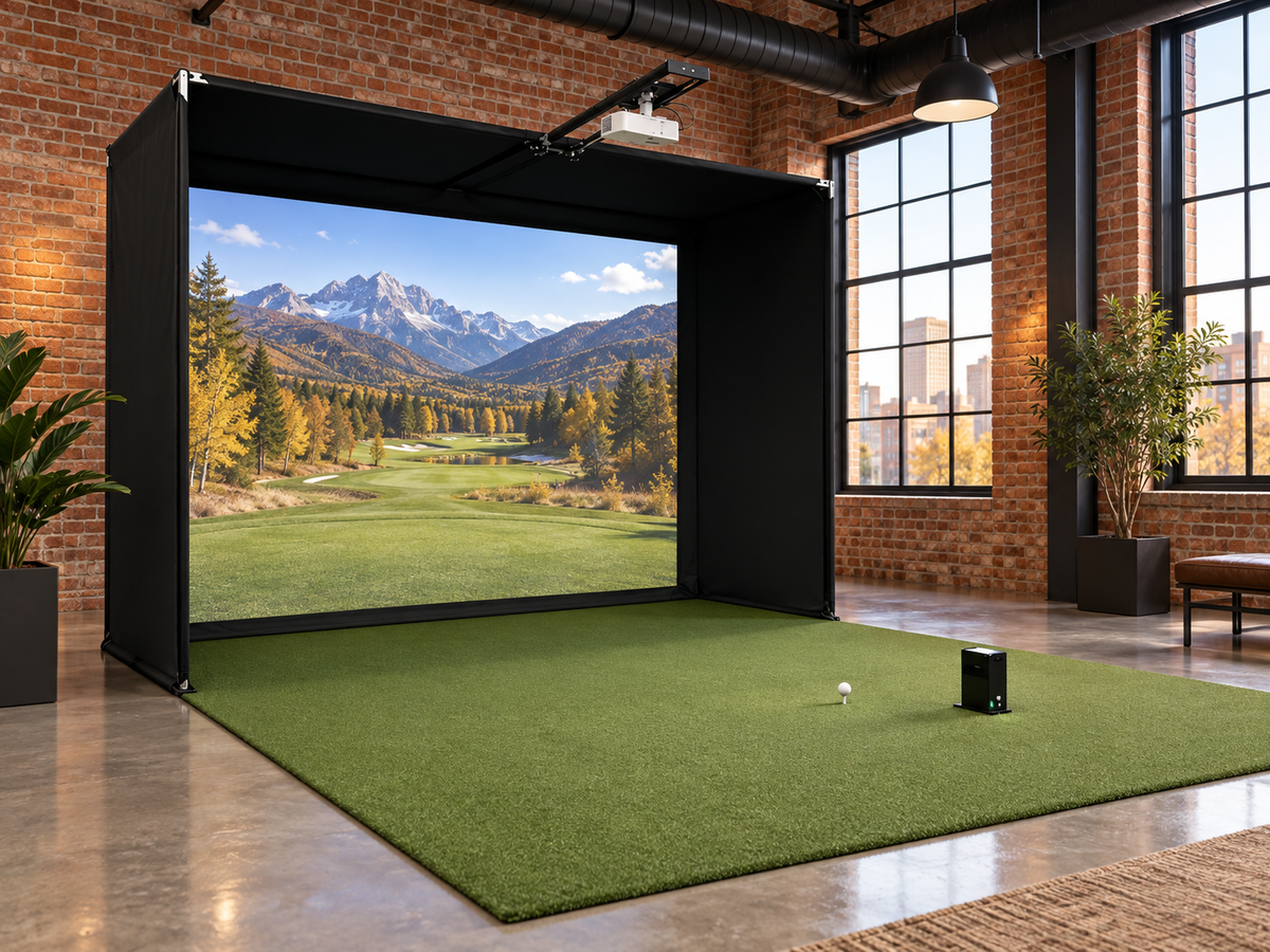 Americas Choice Golf Simulator Enclosure