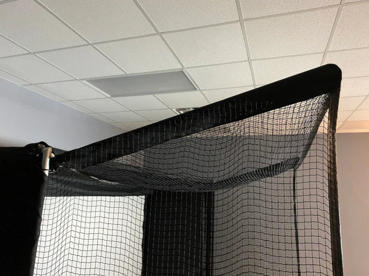 Compact Simulator Enclosure with SkyGuard top and side netting
