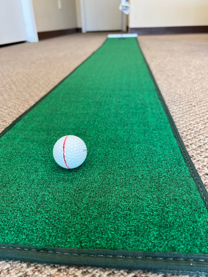 Home Putt - Portable Golf Putting Mat - Practice your Golf Game Everywhere You Go - 1 Ft by 8 Ft Mini Golf Putting Green