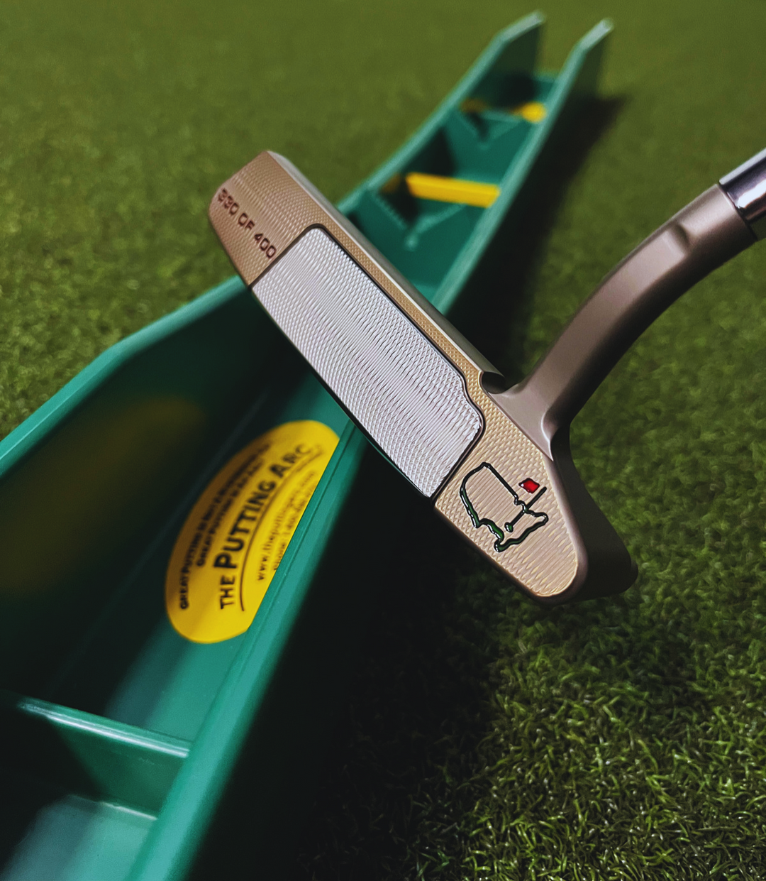 Putting Arc Limited Edition Green! Golf Putting Training Aid Putting Aids