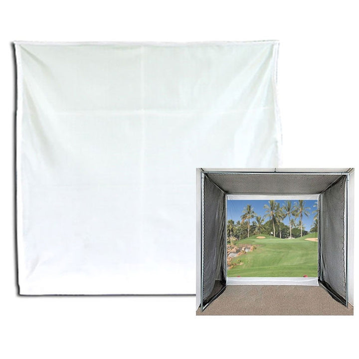 Golf Simulator Impact Projection Screen 10ft x 10ft Golf Nets and Cages