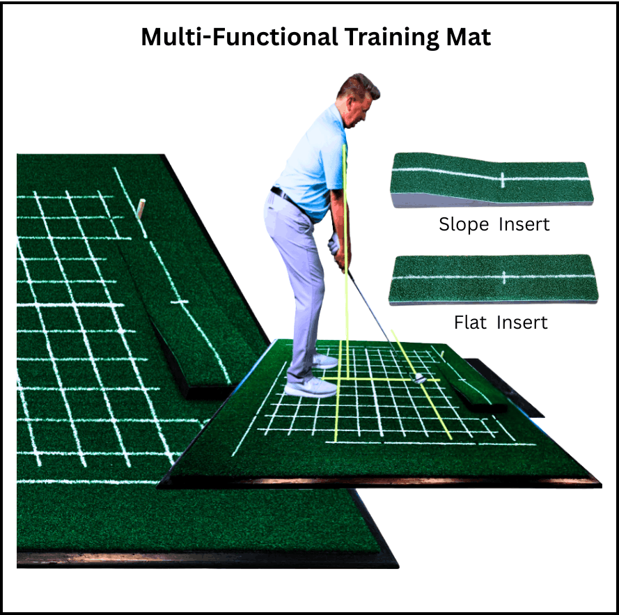 Multi-Functional Teaching Mat for Golfers of All Levels