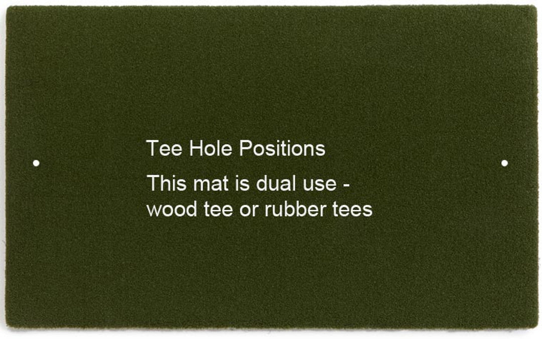 Your Bulk Order Special Price - Perfect ReACTION Wood Tee Golf Mats