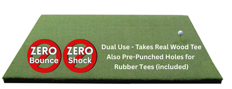 Dura-Star Pro-Action Wood Tee Golf Mat Bulk Discounts