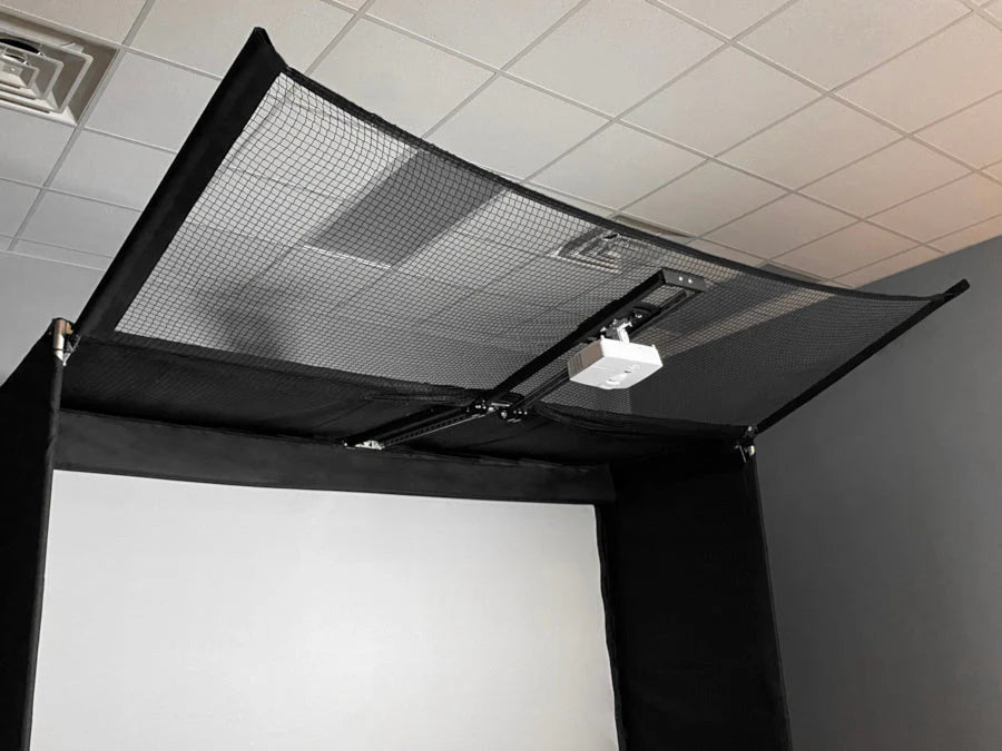 America's Micro Bay Golf Simulator Enclosure – 9'H x 12'W x 2'D