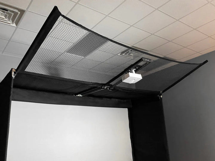America's Micro Bay Golf Simulator Enclosure – 9'H x 12'W x 2'D