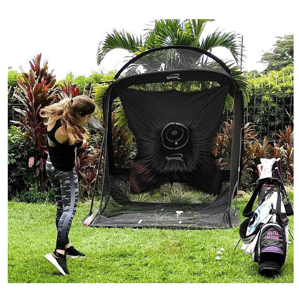 Spornia Golf Net. SPG-7 Spornia Golf Practice Net 7ft x 7ft x 7ft Golf Nets and Cages