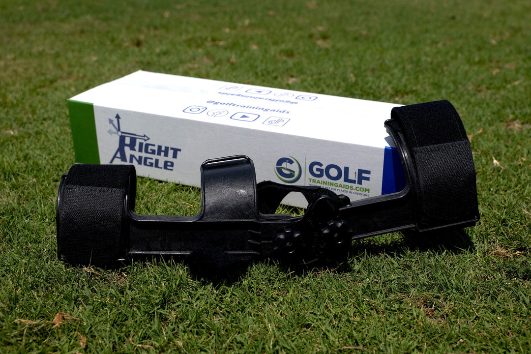 Right Angle 2 Golf Swing Elbow Brace. Full Swing & Short Game Golf Training Aid Full Swing Aids