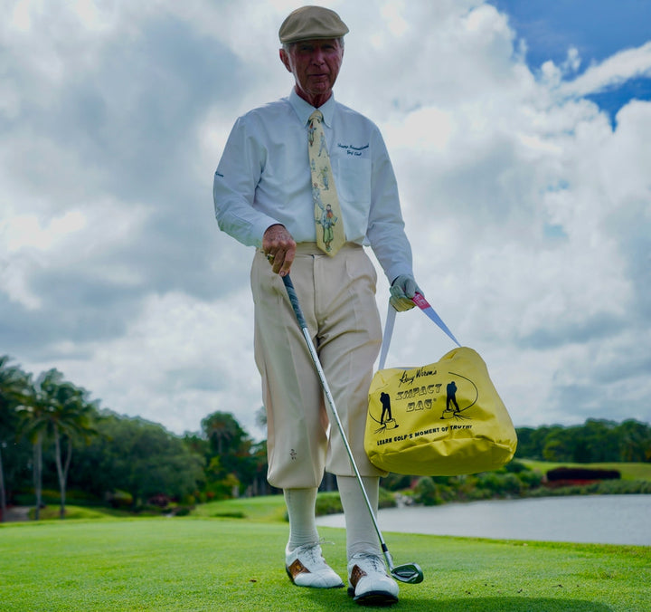 Golf Impact Bag® by Dr. Gary Wiren. Full Swing Golf Training Aid Full Swing Aids