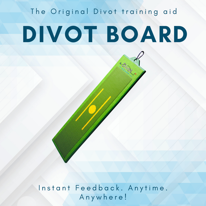 Divot Board - Patented Swing Path Trainer. Full Swing & Short Game Golf Training Aid Nets, Mats, Balls & Targets