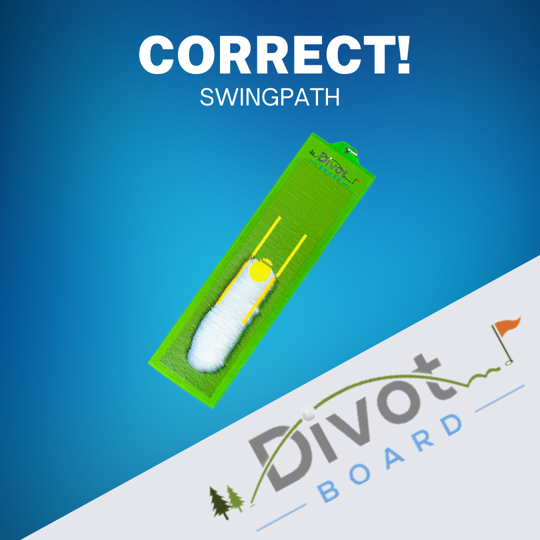 Divot Board - Patented Swing Path Trainer. Full Swing & Short Game Golf Training Aid Nets, Mats, Balls & Targets