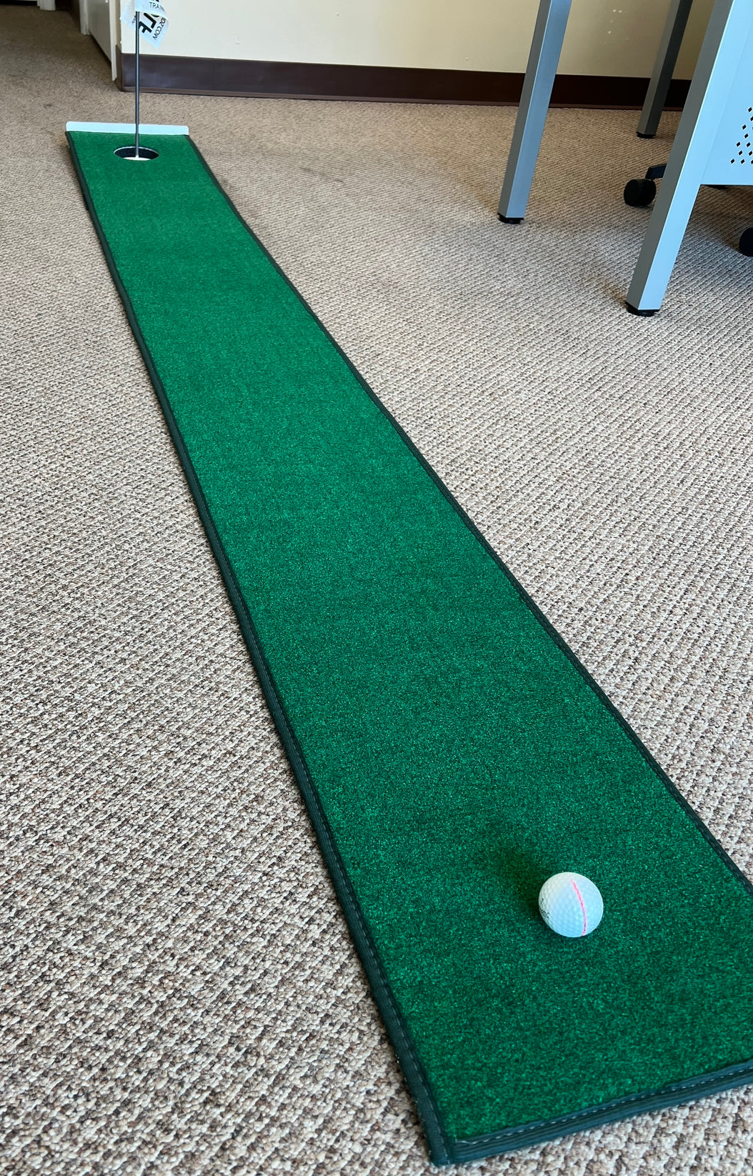 Home Putt - Portable Golf Putting Mat - Practice your Golf Game Everywhere You Go - 1 Ft by 8 Ft Mini Golf Putting Green