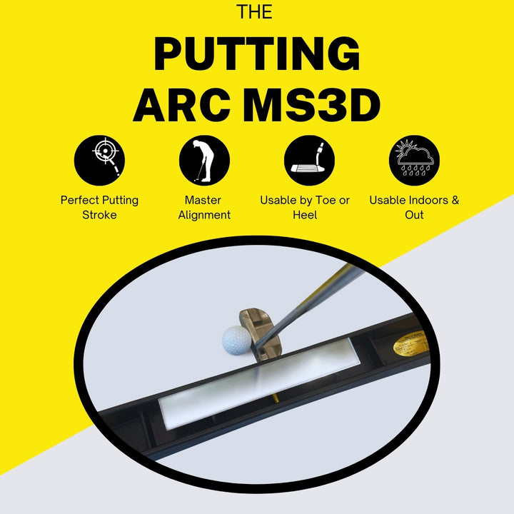 Putting Arc MS-3D. Golf Putting Training Aid Putting Aids