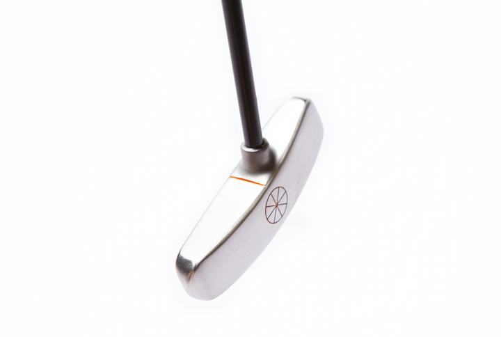 Orange Whip Putter Blade. Putting Golf Training Aid