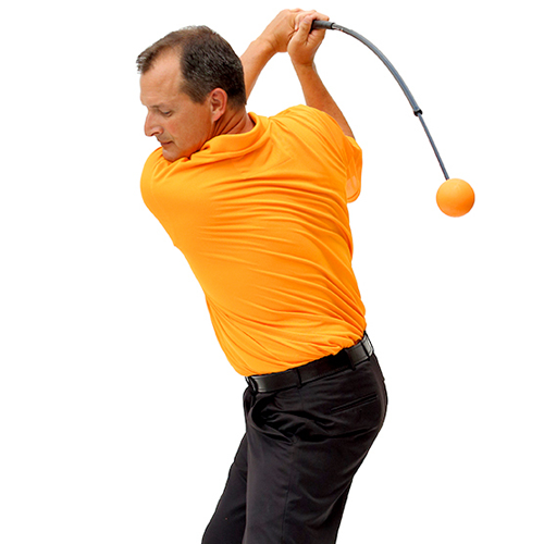 Orange Whip Golf Swing Trainer. Full Swing Golf Training Aid Full Swing Aids Orange Whip Standard Trainer - 47.5"