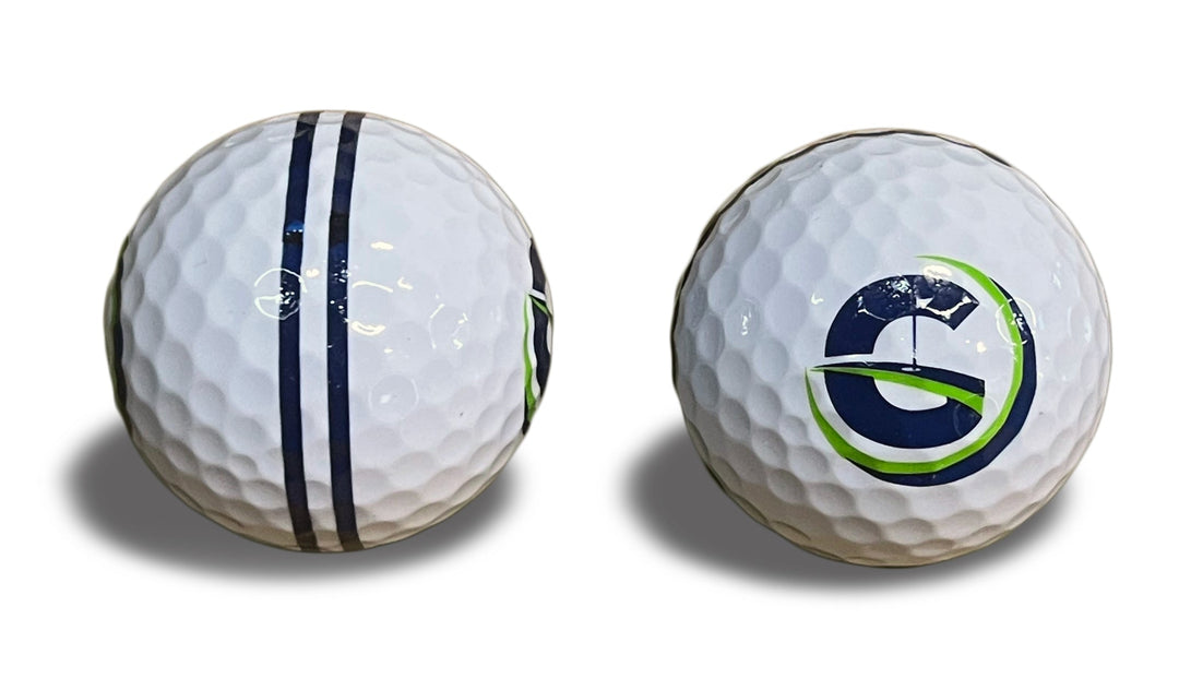 Perfect Roll Golf Balls - 2 Pack. Putting Training Aid