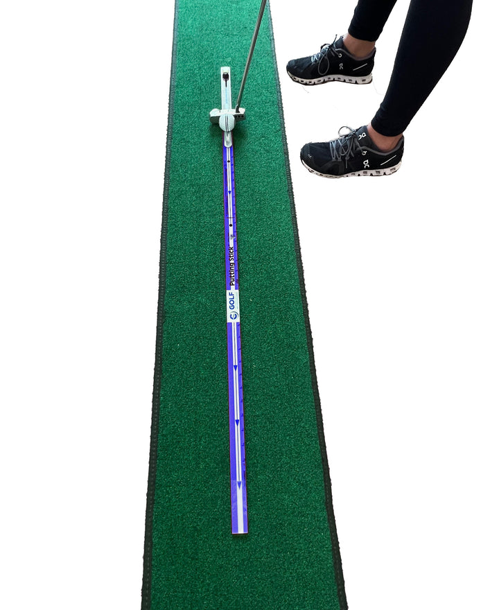 Putting Stick Pro by TPK Golf (GREEN or BLUE) Golf Putting Training Aid. Putting Aids