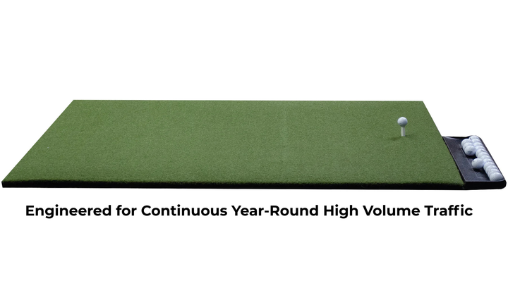 RangeForce Golf Driving Range Golf Mats are engineered for continuous year-round high volume traffic