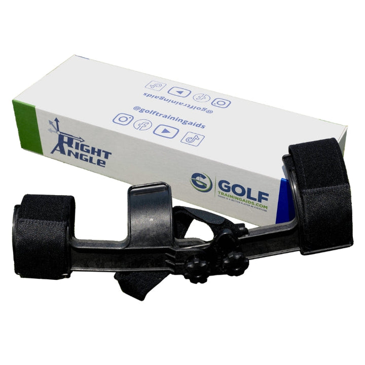 Right Angle 2 Golf Swing Elbow Brace. Full Swing & Short Game Golf Training Aid Full Swing Aids