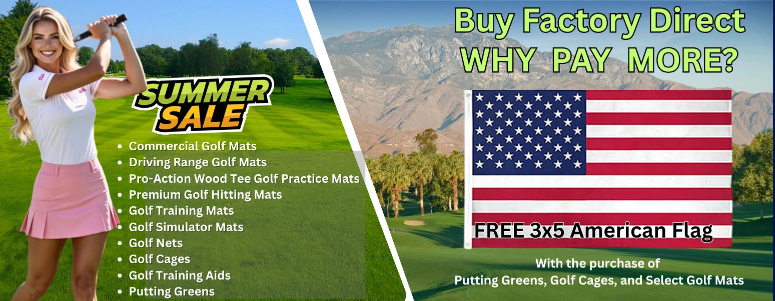Summer Golf Sale at America's Golf Mats